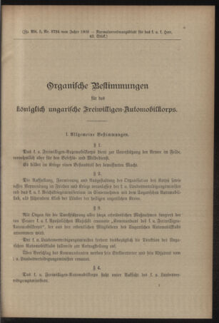 Verordnungsblatt für das Kaiserlich-Königliche Heer 19091129 Seite: 3