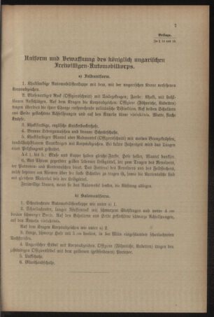 Verordnungsblatt für das Kaiserlich-Königliche Heer 19091129 Seite: 9