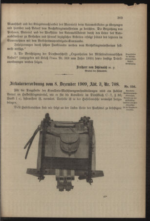 Verordnungsblatt für das Kaiserlich-Königliche Heer 19091218 Seite: 3