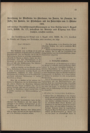 Verordnungsblatt für das Kaiserlich-Königliche Heer 19100128 Seite: 43