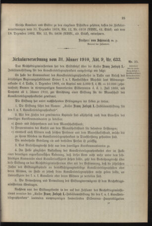 Verordnungsblatt für das Kaiserlich-Königliche Heer 19100208 Seite: 3