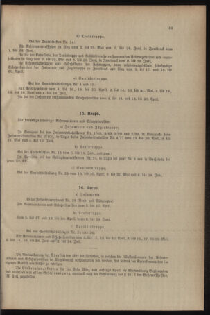 Verordnungsblatt für das Kaiserlich-Königliche Heer 19100302 Seite: 15