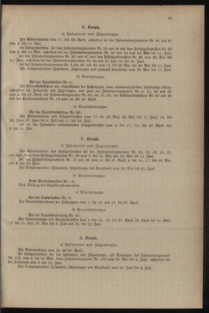 Verordnungsblatt für das Kaiserlich-Königliche Heer 19100302 Seite: 7