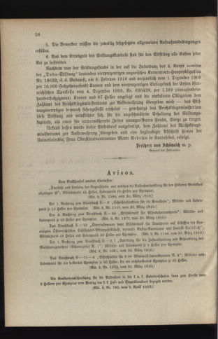 Verordnungsblatt für das Kaiserlich-Königliche Heer 19100408 Seite: 4