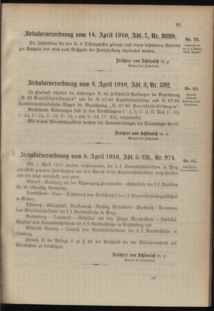 Verordnungsblatt für das Kaiserlich-Königliche Heer 19100418 Seite: 3