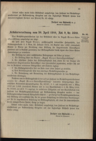 Verordnungsblatt für das Kaiserlich-Königliche Heer 19100509 Seite: 3