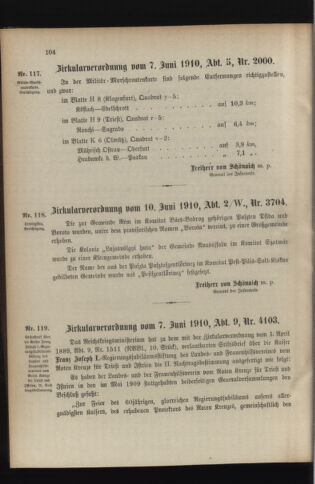 Verordnungsblatt für das Kaiserlich-Königliche Heer 19100618 Seite: 18