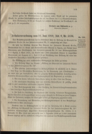 Verordnungsblatt für das Kaiserlich-Königliche Heer 19100628 Seite: 7