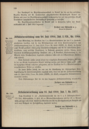 Verordnungsblatt für das Kaiserlich-Königliche Heer 19100728 Seite: 2