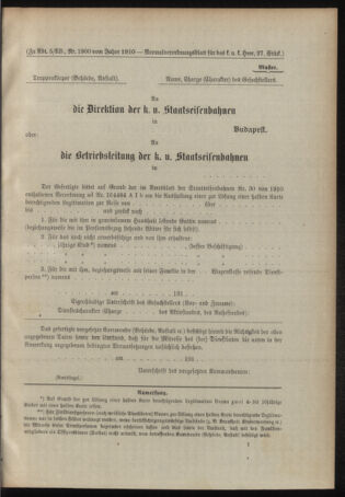 Verordnungsblatt für das Kaiserlich-Königliche Heer 19100728 Seite: 5