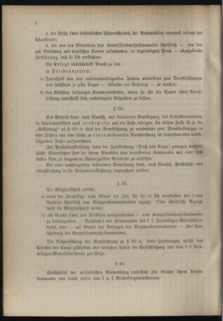 Verordnungsblatt für das Kaiserlich-Königliche Heer 19100808 Seite: 16