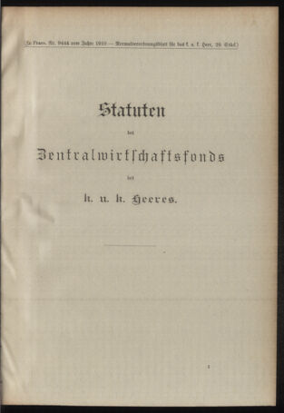 Verordnungsblatt für das Kaiserlich-Königliche Heer 19100818 Seite: 25