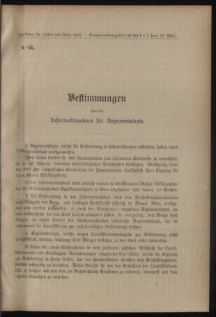 Verordnungsblatt für das Kaiserlich-Königliche Heer 19100818 Seite: 49