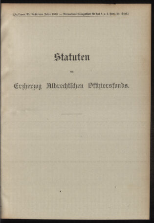 Verordnungsblatt für das Kaiserlich-Königliche Heer 19100818 Seite: 5