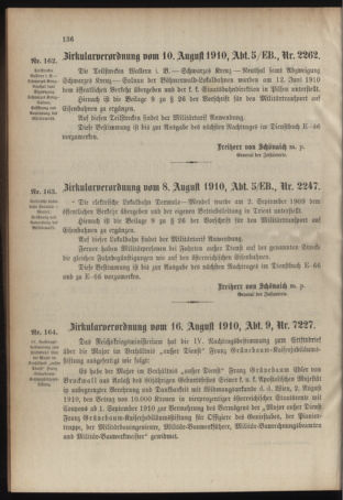 Verordnungsblatt für das Kaiserlich-Königliche Heer 19100818 Seite: 56