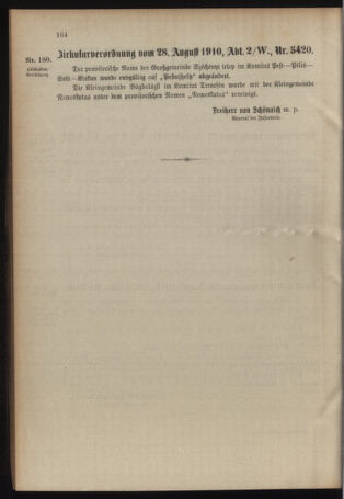 Verordnungsblatt für das Kaiserlich-Königliche Heer 19100907 Seite: 6