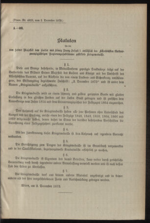 Verordnungsblatt für das Kaiserlich-Königliche Heer 19100907 Seite: 85