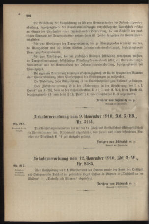 Verordnungsblatt für das Kaiserlich-Königliche Heer 19101118 Seite: 2