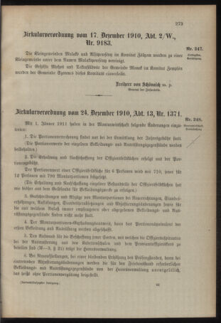 Verordnungsblatt für das Kaiserlich-Königliche Heer 19101229 Seite: 17