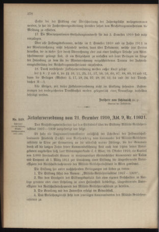 Verordnungsblatt für das Kaiserlich-Königliche Heer 19101229 Seite: 22