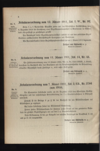 Verordnungsblatt für das Kaiserlich-Königliche Heer 19110118 Seite: 2