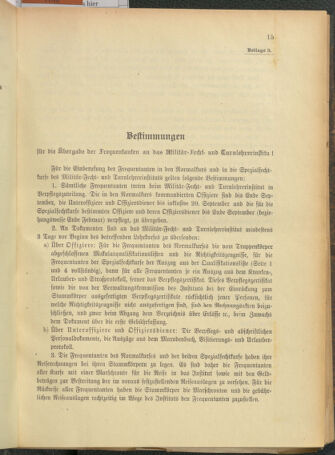 Verordnungsblatt für das Kaiserlich-Königliche Heer 19110118 Seite: 23