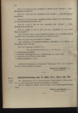 Verordnungsblatt für das Kaiserlich-Königliche Heer 19110328 Seite: 4