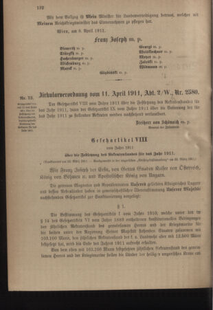 Verordnungsblatt für das Kaiserlich-Königliche Heer 19110415 Seite: 2