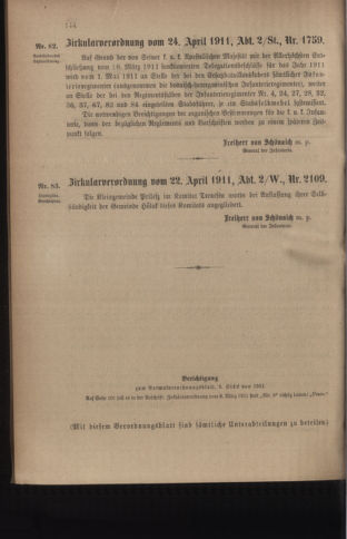 Verordnungsblatt für das Kaiserlich-Königliche Heer 19110429 Seite: 2