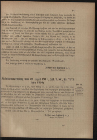 Verordnungsblatt für das Kaiserlich-Königliche Heer 19110508 Seite: 3