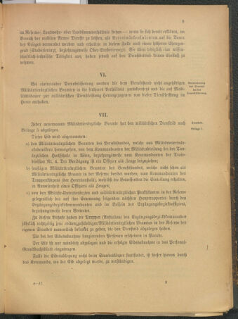 Verordnungsblatt für das Kaiserlich-Königliche Heer 19110508 Seite: 35