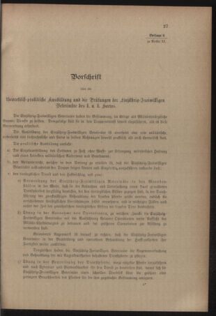 Verordnungsblatt für das Kaiserlich-Königliche Heer 19110508 Seite: 53