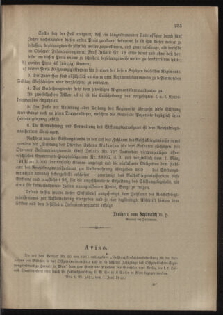 Verordnungsblatt für das Kaiserlich-Königliche Heer 19110608 Seite: 49