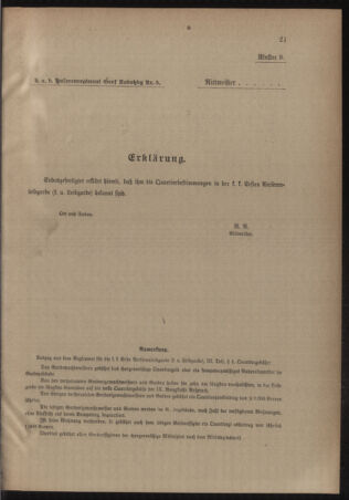 Verordnungsblatt für das Kaiserlich-Königliche Heer 19110729 Seite: 9