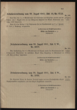 Verordnungsblatt für das Kaiserlich-Königliche Heer 19110907 Seite: 3