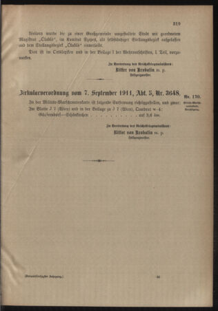 Verordnungsblatt für das Kaiserlich-Königliche Heer 19110918 Seite: 5