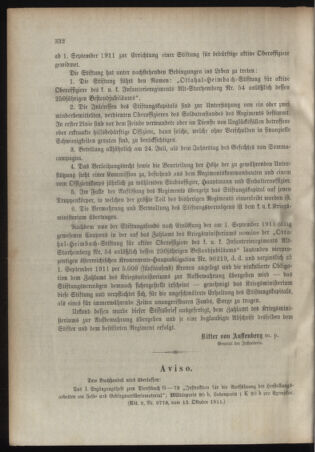 Verordnungsblatt für das Kaiserlich-Königliche Heer 19111021 Seite: 4