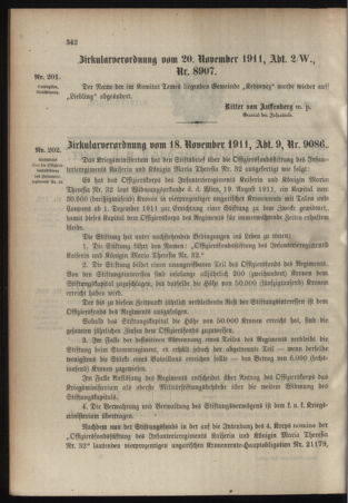 Verordnungsblatt für das Kaiserlich-Königliche Heer 19111128 Seite: 2