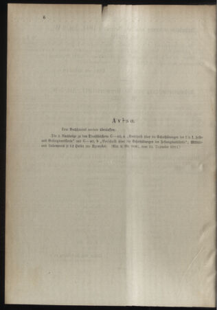 Verordnungsblatt für das Kaiserlich-Königliche Heer 19120108 Seite: 6