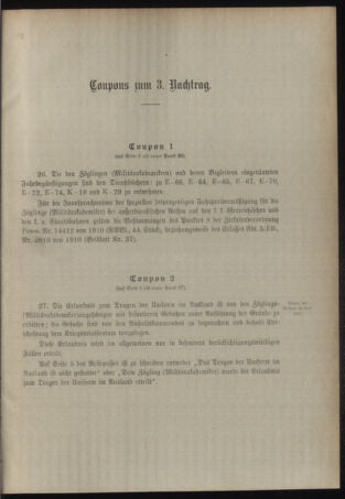 Verordnungsblatt für das Kaiserlich-Königliche Heer 19120108 Seite: 9