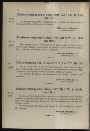 Verordnungsblatt für das Kaiserlich-Königliche Heer 19120118 Seite: 4