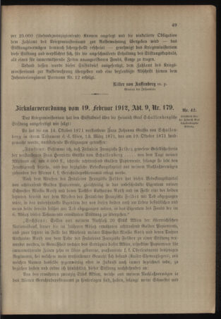 Verordnungsblatt für das Kaiserlich-Königliche Heer 19120228 Seite: 5