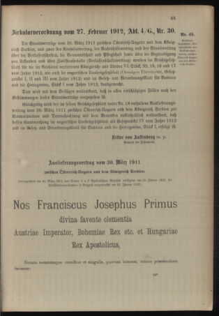 Verordnungsblatt für das Kaiserlich-Königliche Heer 19120308 Seite: 3