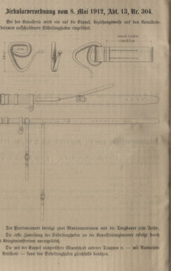 Verordnungsblatt für das Kaiserlich-Königliche Heer 19120518 Seite: 12