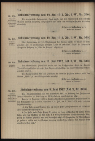 Verordnungsblatt für das Kaiserlich-Königliche Heer 19120618 Seite: 2