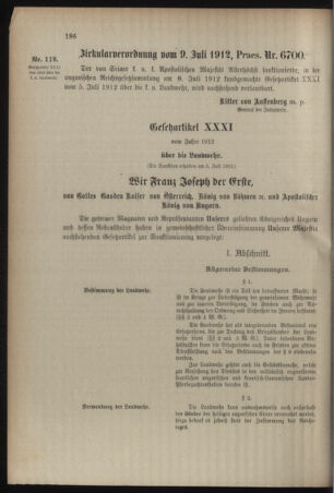 Verordnungsblatt für das Kaiserlich-Königliche Heer 19120712 Seite: 60