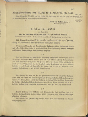 Verordnungsblatt für das Kaiserlich-Königliche Heer 19120712 Seite: 71