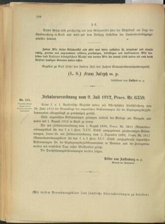 Verordnungsblatt für das Kaiserlich-Königliche Heer 19120712 Seite: 72