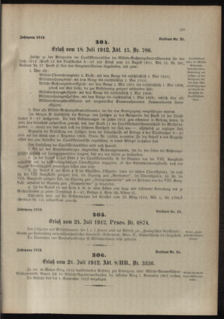 Verordnungsblatt für das Kaiserlich-Königliche Heer 19120729 Seite: 11