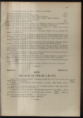 Verordnungsblatt für das Kaiserlich-Königliche Heer 19120729 Seite: 19